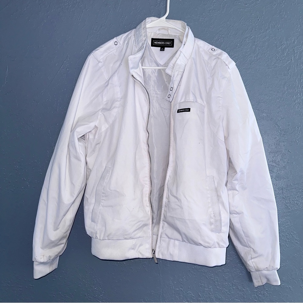 white jacket